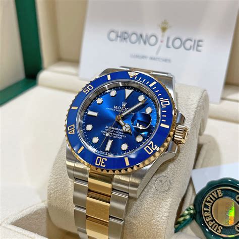 blue rolex|Rolex Submariner Date 126613lb .